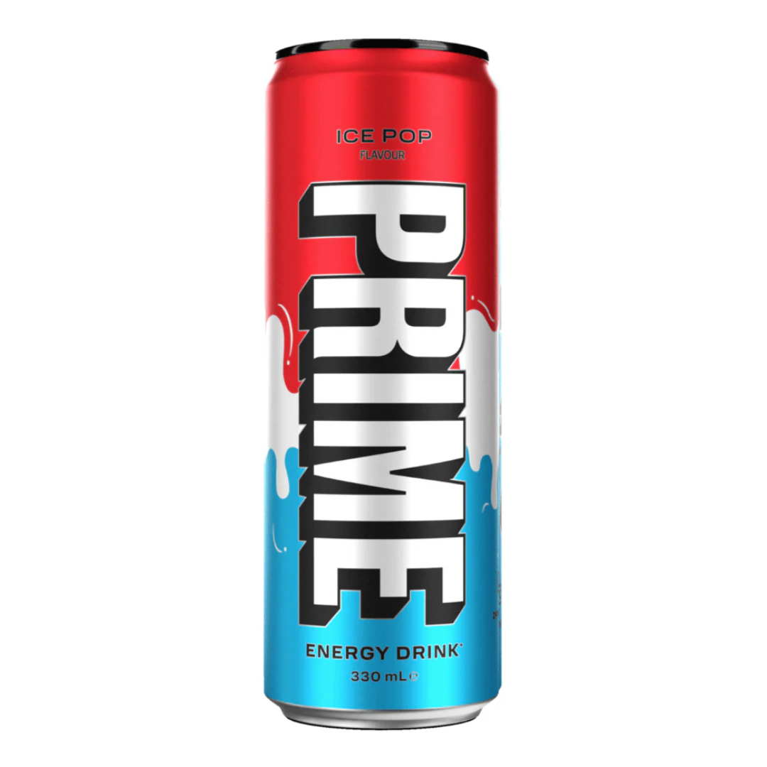 Prime Energy Drink with Ice Pop Flavour