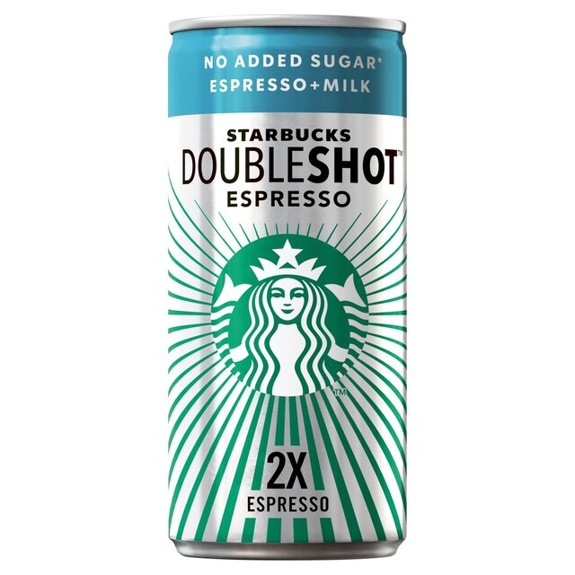 Starbucks Doubleshot Espresso + Milk No Added Sugar