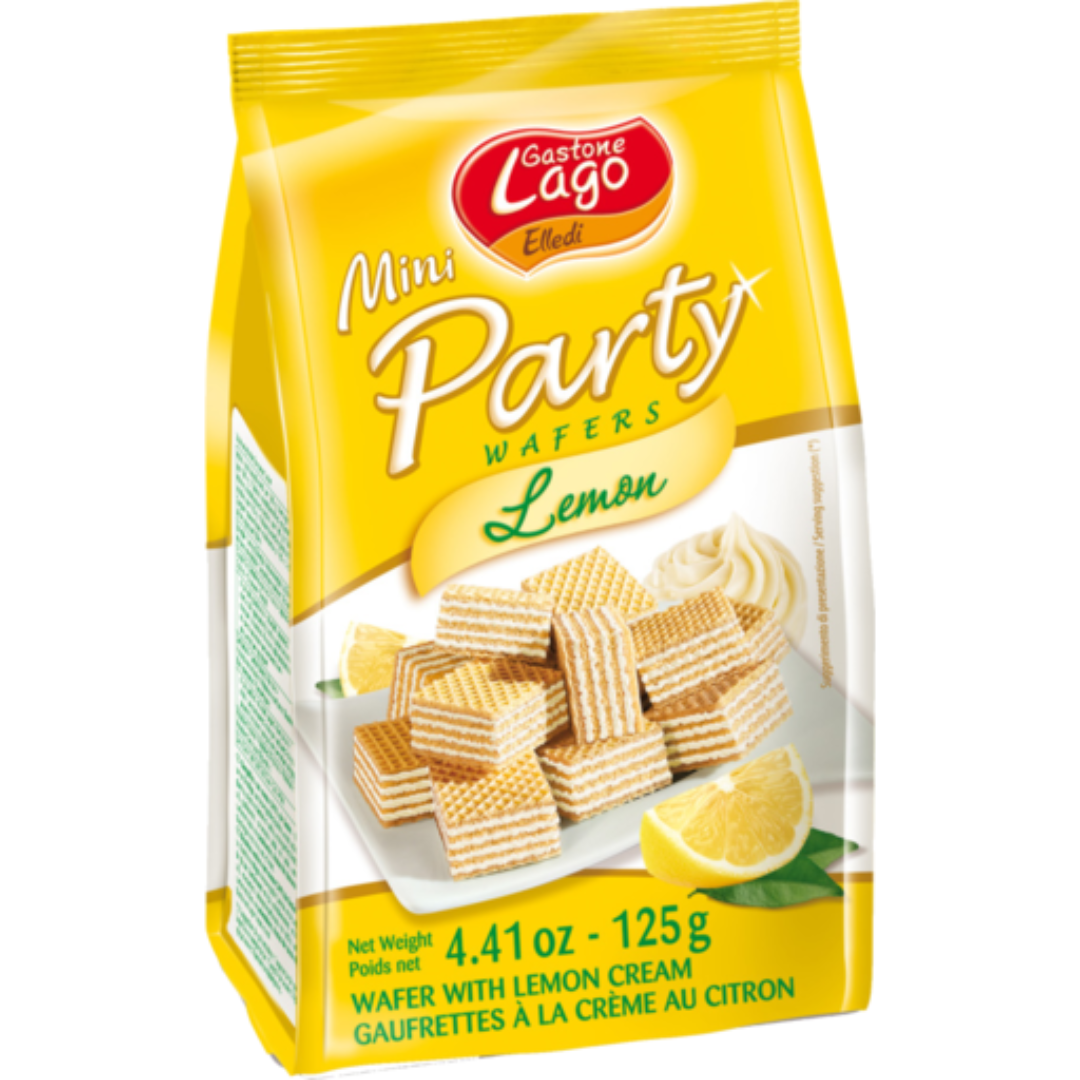 Lago Party Wafers Lemon