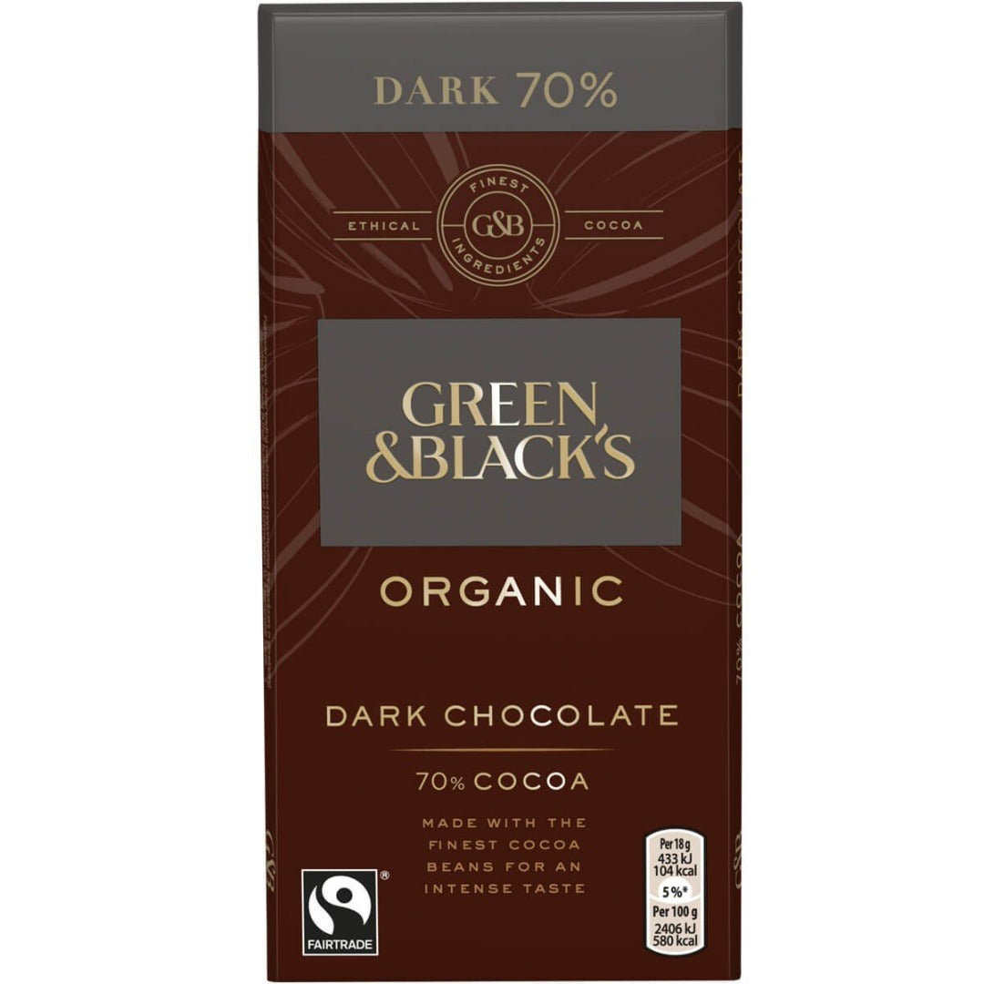 Green and Blacks- Organic 70% Dark Chocolate Block